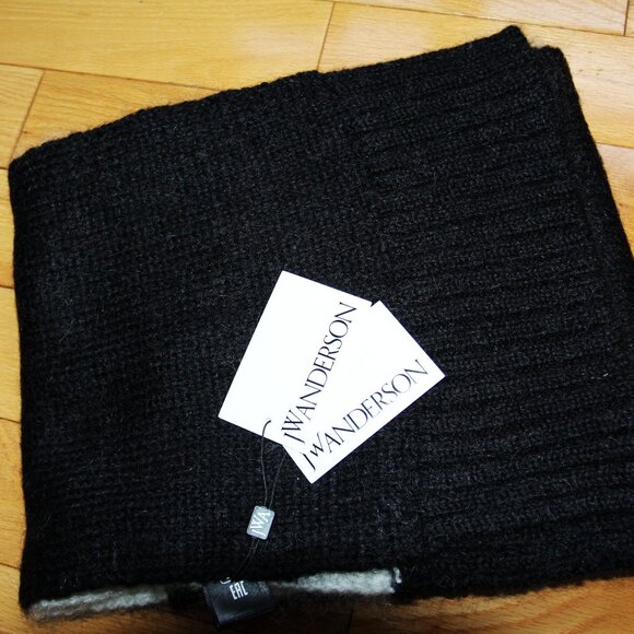 BNWT AW23 J.W.ANDERSON COLOR BLOCK SCARF - Picture 2 of 5